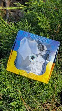 Дизайнерский платок украинского бренда My Scarf 70*70, 70% шелк 1727 фото